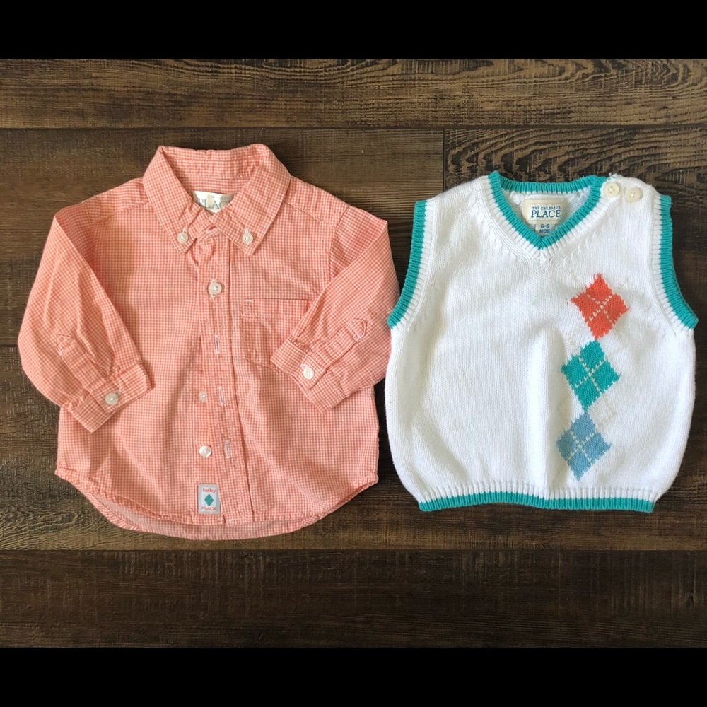 Children’s Place Shirt & Vest